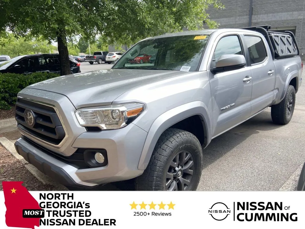 Silver 2021 Toyota Tacoma SR5 for sale in Cumming, GA