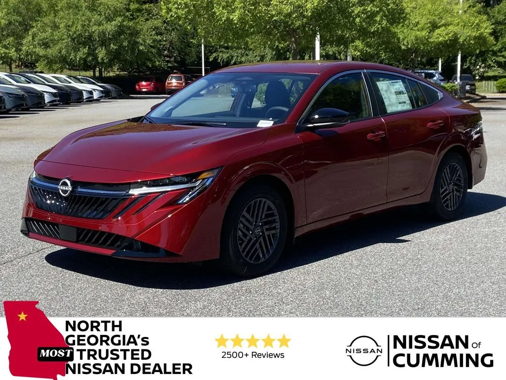 Red 2026 Nissan Sentra SV for sale in Cumming, GA