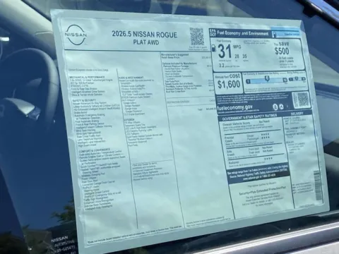 Photos of 2026 Nissan Rogue Platinum for sale in Cumming, GA at Nissan Of Cumming