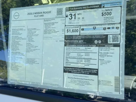 Photos of 2026 Nissan Rogue Platinum for sale in Cumming, GA at Nissan Of Cumming