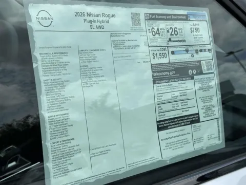 Photos of 2026 Nissan Rogue Plug-In Hybrid SL for sale in Cumming, GA at Nissan Of Cumming