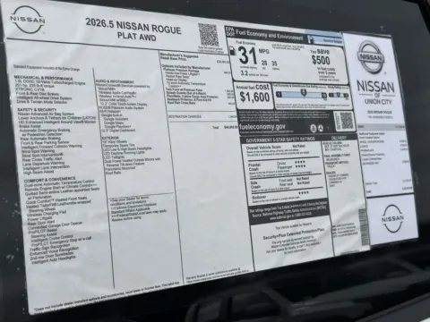 Photos of 2026 Nissan Rogue Dark Armor for sale in Cumming, GA at Nissan Of Cumming