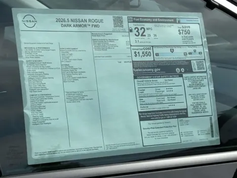 Photos of 2026 Nissan Rogue Dark Armor for sale in Cumming, GA at Nissan Of Cumming