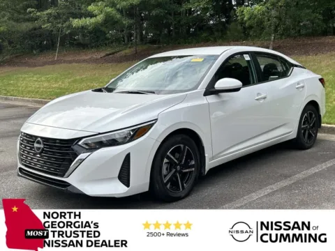 White 2025 Nissan Sentra SV for sale in Cumming, GA