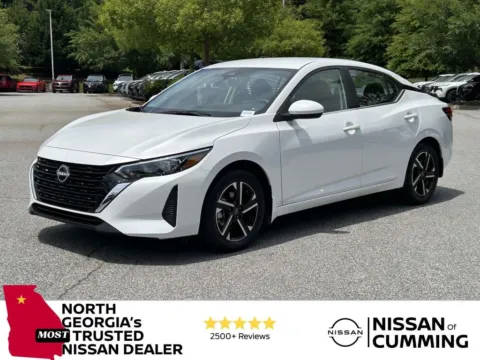 White 2025 Nissan Sentra SV for sale in Cumming, GA
