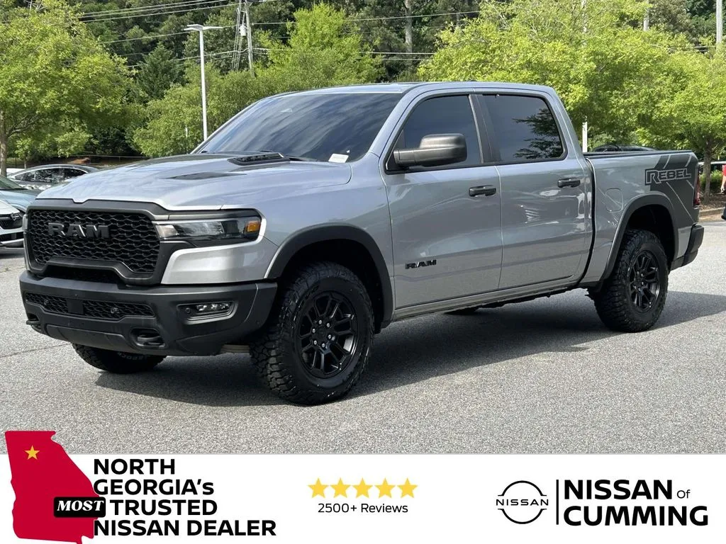 Silver 2025 Ram 1500 Rebel for sale in Cumming, GA