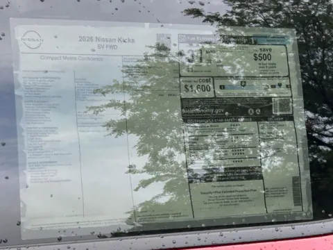 Photos of 2026 Nissan Kicks SV for sale in Cumming, GA at Nissan Of Cumming