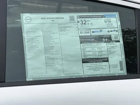 Photos of 2026 Nissan Sentra SR for sale in Cumming, GA at Nissan Of Cumming