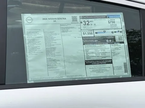 Photos of 2026 Nissan Sentra SR for sale in Cumming, GA at Nissan Of Cumming