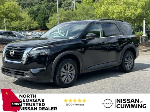 Black 2025 Nissan Pathfinder SV for sale in Cumming, GA