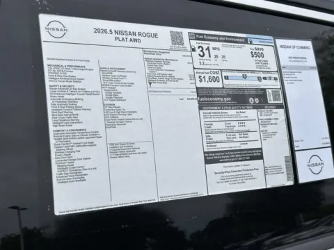 Photos of 2026 Nissan Rogue Platinum for sale in Cumming, GA at Nissan Of Cumming