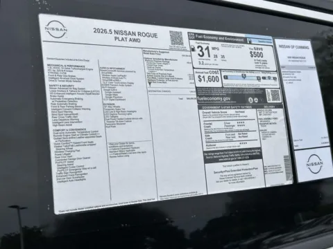 Photos of 2026 Nissan Rogue Platinum for sale in Cumming, GA at Nissan Of Cumming