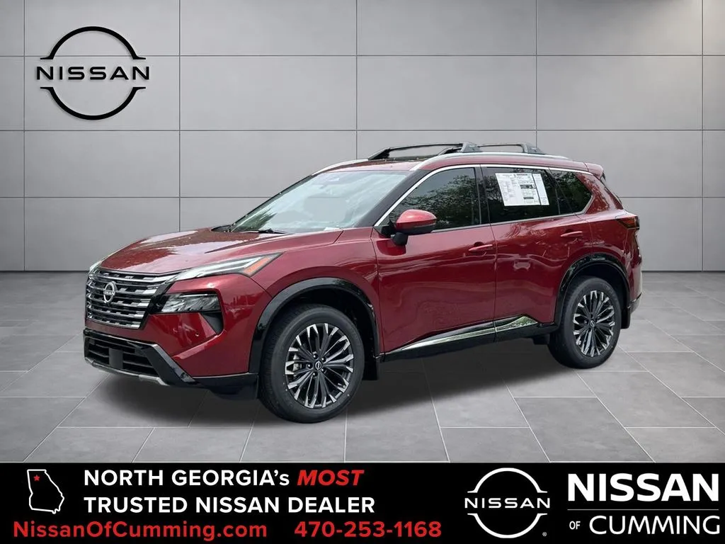 Red 2026 Nissan Rogue Platinum for sale in Cumming, GA