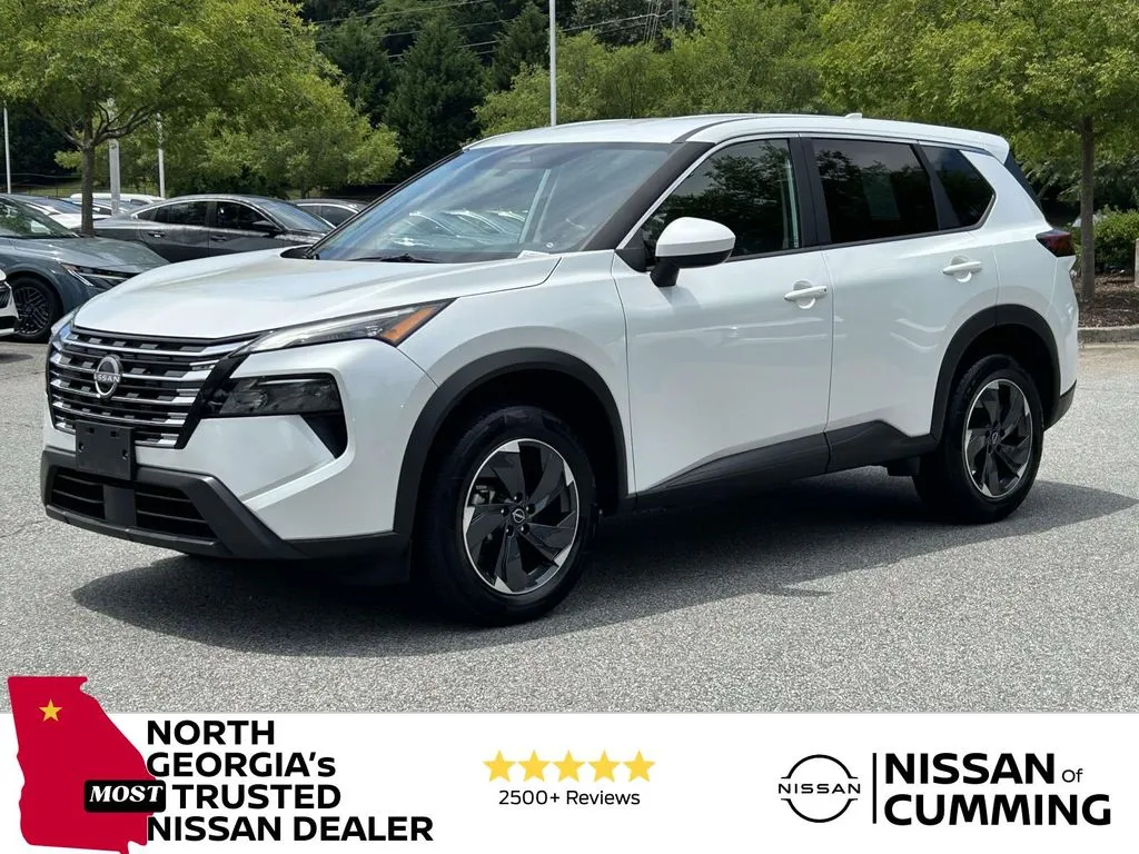 White 2025 Nissan Rogue SV for sale in Cumming, GA