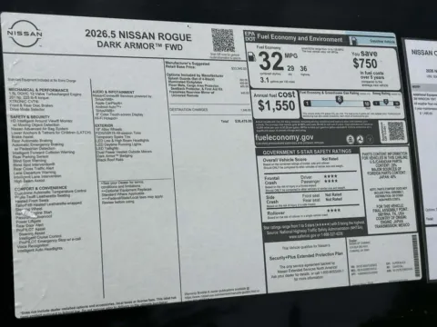 Photos of 2026 Nissan Rogue Dark Armor for sale in Cumming, GA at Nissan Of Cumming