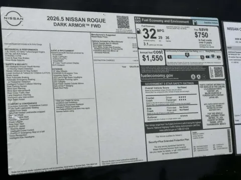 Another view of 2026 Nissan Rogue Dark Armor for sale in Cumming, GA at Nissan Of Cumming