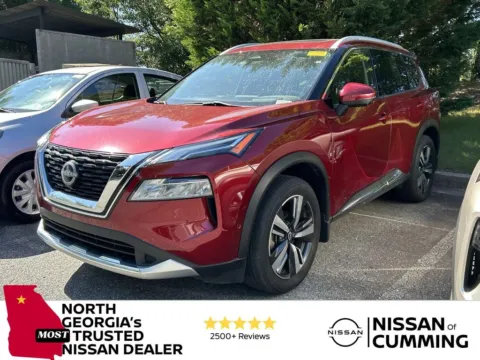 Red 2023 Nissan Rogue Platinum for sale in Cumming, GA