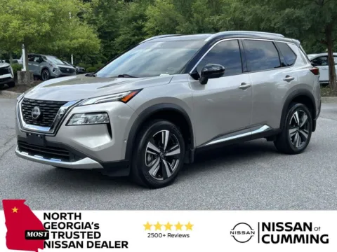 Silver 2023 Nissan Rogue Platinum for sale in Cumming, GA