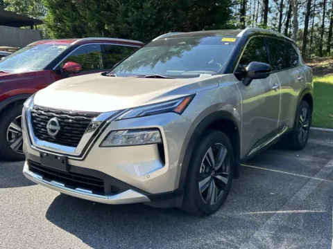 Silver 2023 Nissan Rogue Platinum for sale in Cumming, GA