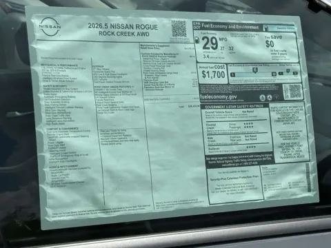 Photos of 2026 Nissan Rogue Rock Creek for sale in Cumming, GA at Nissan Of Cumming