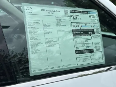 Photos of 2026 Nissan Pathfinder SL for sale in Cumming, GA at Nissan Of Cumming