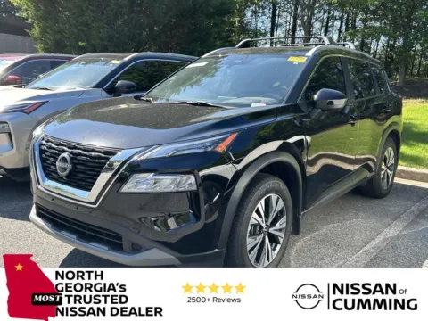 Black 2023 Nissan Rogue SV for sale in Cumming, GA
