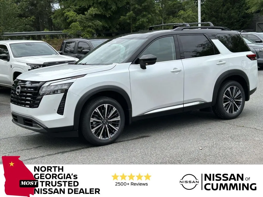 White 2026 Nissan Pathfinder Platinum for sale in Cumming, GA