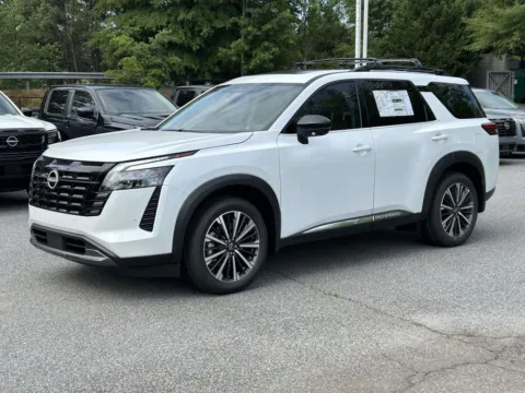 White 2026 Nissan Pathfinder Platinum for sale in Cumming, GA