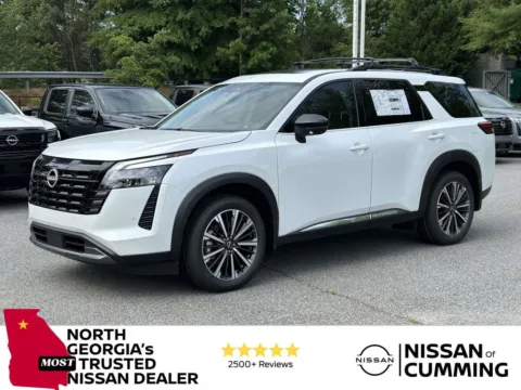 White 2026 Nissan Pathfinder Platinum for sale in Cumming, GA