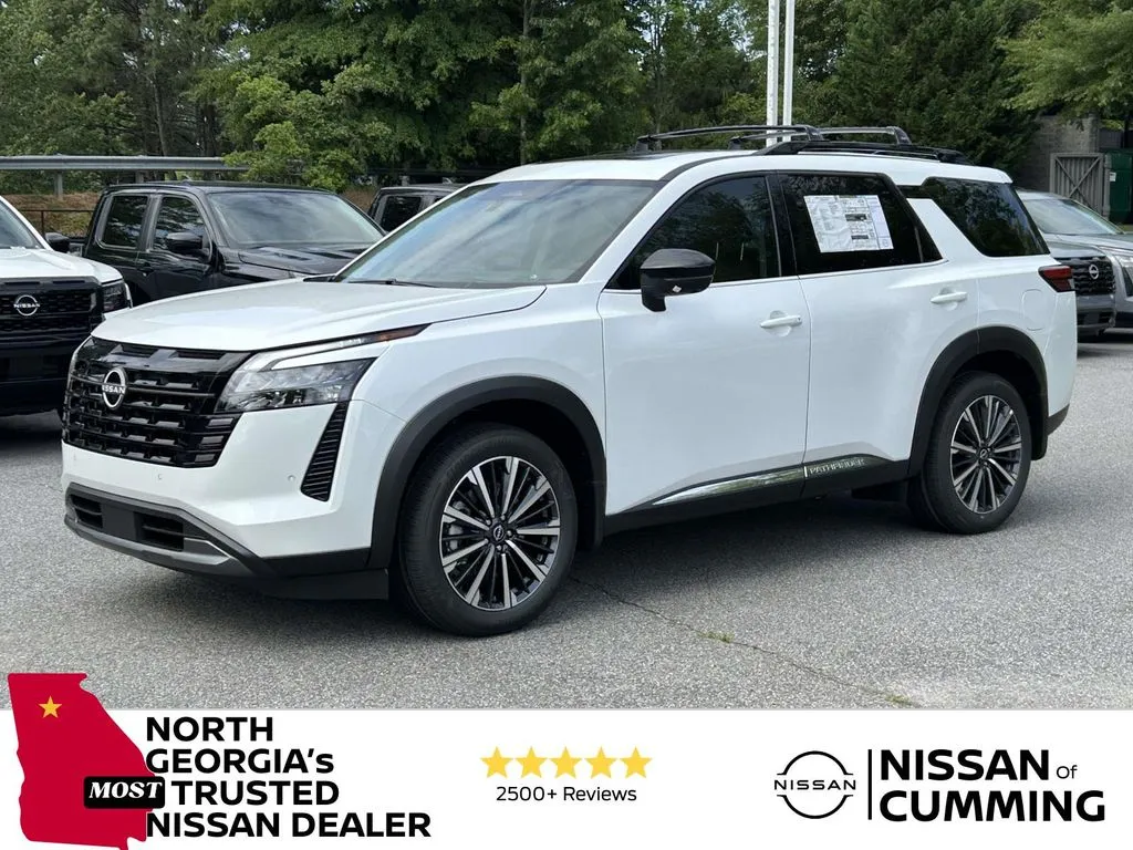 White 2026 Nissan Pathfinder Platinum for sale in Cumming, GA
