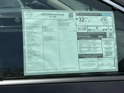 Photos of 2026 Nissan Rogue SV for sale in Cumming, GA at Nissan Of Cumming