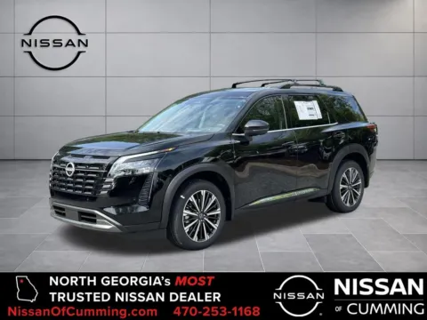 Black 2026 Nissan Pathfinder Platinum for sale in Cumming, GA