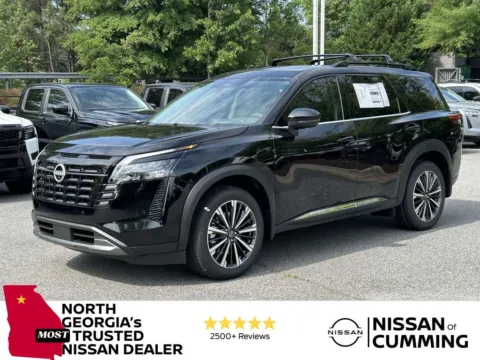 Black 2026 Nissan Pathfinder Platinum for sale in Cumming, GA