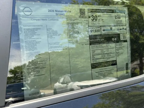 Photos of 2026 Nissan Kicks SV for sale in Cumming, GA at Nissan Of Cumming