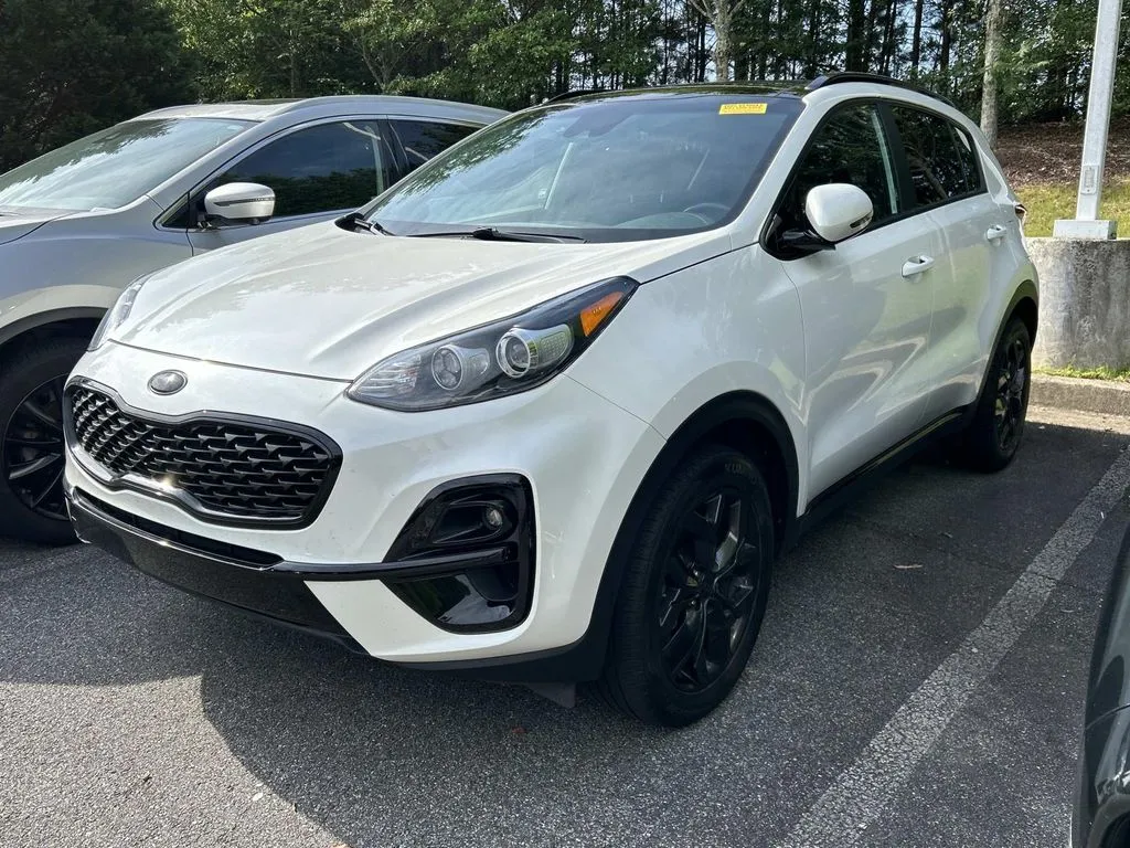 White 2022 Kia Sportage Nightfall for sale in Cumming, GA