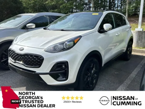 White 2022 Kia Sportage Nightfall for sale in Cumming, GA