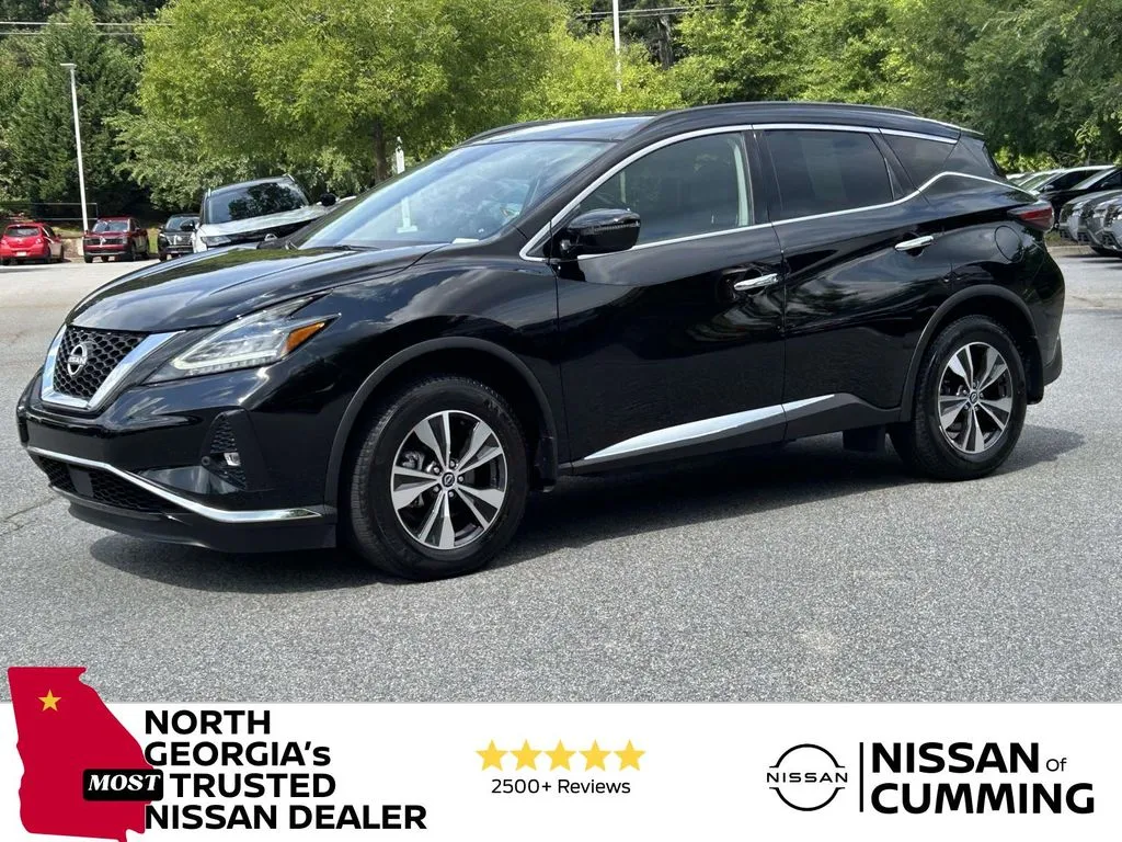 Black 2024 Nissan Murano SV for sale in Cumming, GA