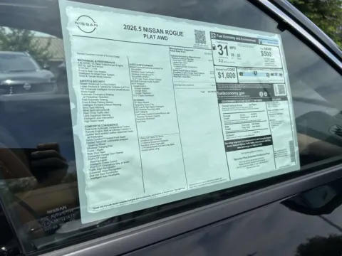 Photos of 2026 Nissan Rogue Platinum for sale in Cumming, GA at Nissan Of Cumming