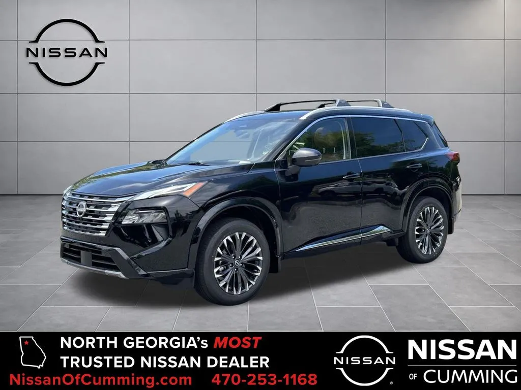 Black 2026 Nissan Rogue Platinum for sale in Cumming, GA