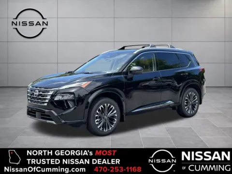 Black 2026 Nissan Rogue Platinum for sale in Cumming, GA