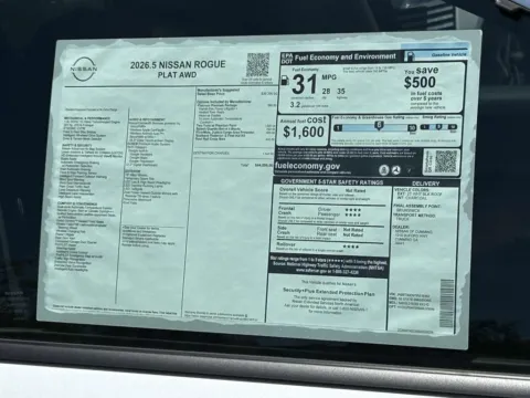 Photos of 2026 Nissan Rogue Platinum for sale in Cumming, GA at Nissan Of Cumming