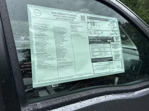 Photos of 2026 Nissan Frontier PRO-4X for sale in Cumming, GA at Nissan Of Cumming