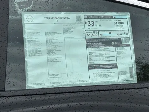 Photos of 2026 Nissan Sentra S for sale in Cumming, GA at Nissan Of Cumming