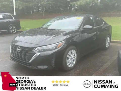 Black 2025 Nissan Sentra S for sale in Cumming, GA