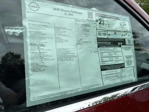 Photos of 2026 Nissan Pathfinder SL for sale in Cumming, GA at Nissan Of Cumming