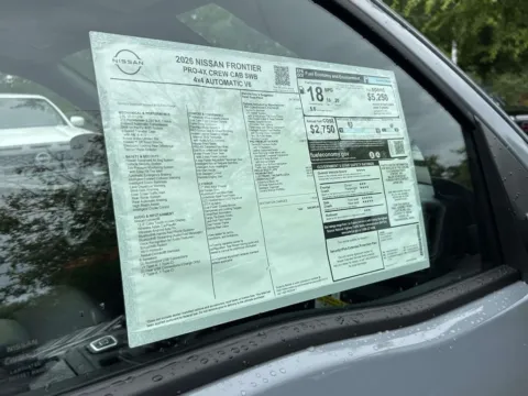 Photos of 2026 Nissan Frontier PRO-4X for sale in Cumming, GA at Nissan Of Cumming