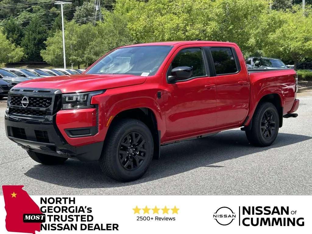 Red 2026 Nissan Frontier SV for sale in Cumming, GA
