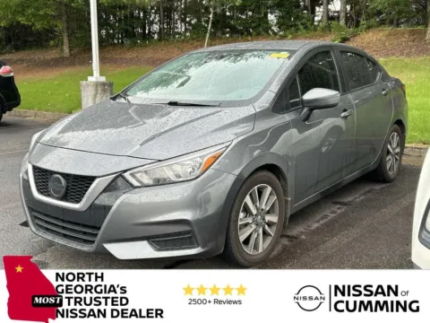 Gray 2021 Nissan Versa 1.6 SV for sale in Cumming, GA