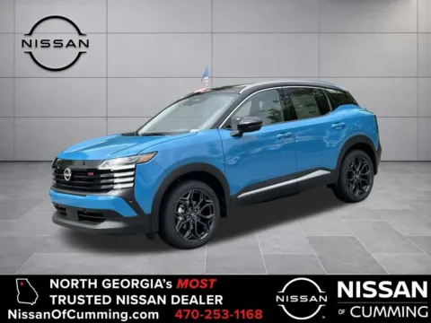 Blue 2026 Nissan Kicks SR for sale in Cumming, GA