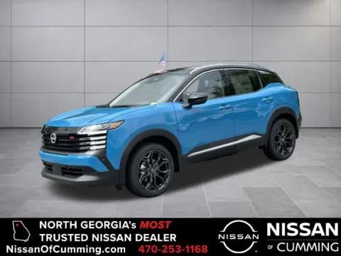 Blue 2026 Nissan Kicks SR for sale in Cumming, GA
